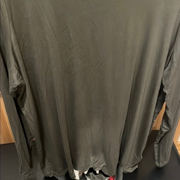 Torrid Olive Green Long Sleeve Tee - Picture 3 of 6